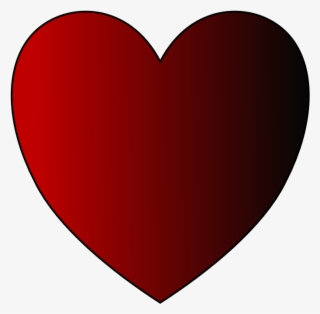 Red Heart Clipart - Red Heart Pdf #8980451
