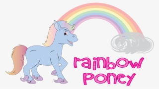 Rainbow Poney Rainbow Poney - Cartoon #8980777