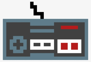 Nes Controller - Nes Controller Pixel Art #8981101