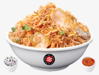Welcome To Ss Hyderabad Biryani - Plate Chiken Biryani Png #8981212