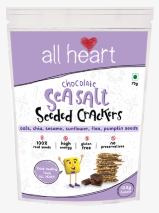 Sea Salt Dark Chocolate Seeded Crackers - Poster #8981987