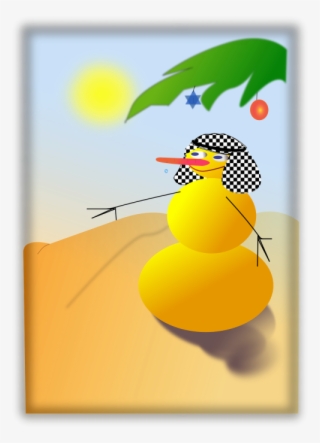 Desert Winter Clip Art #8982924