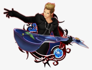 Kingdom Hearts Ii The 9th Member Of Organization Xiii - Kingdom Hearts Key Art 11 #8983755