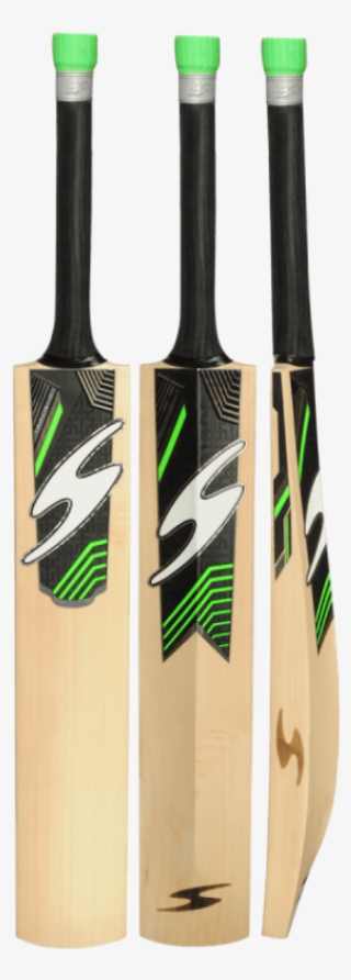 Ss English Willow Green S Range Cricket Bat, Full Size - Single S Cricket Bat #8984169