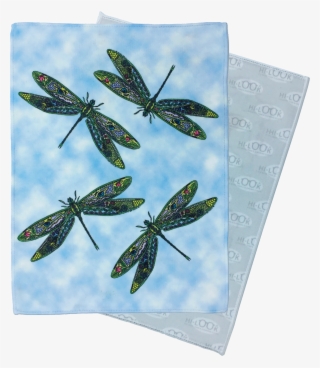 Dragonflies Microfiber Cleaning Cloth - Dragonflies And Damseflies #8984651