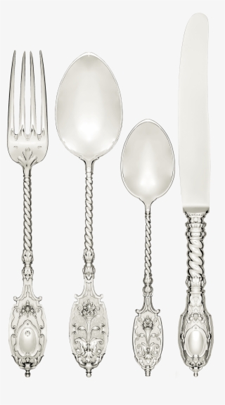 Jarosinski & Vaugoin Hand Forged Silver Cutlery Design - Silver #8985022