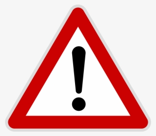 File - Exclam Icon - Svg - Danger Signs #8985742