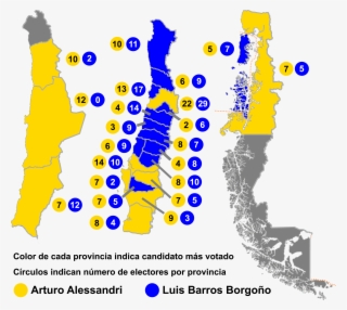 Elección Presidencial Chile 1920 - Chile 1970 Election Results #8986550