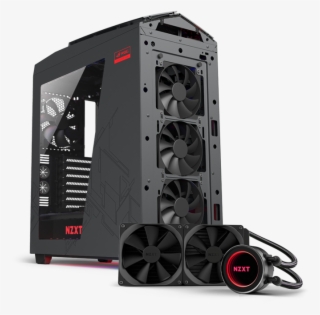 Nzxt Noctis 450-rog Edition - Kraken X62 #8986726