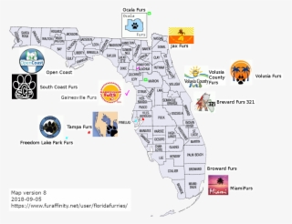 Florida Furry Map Version - Map #8987311