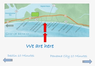 Map Of Mexico Beach Florida - Fiction Writing #8987520