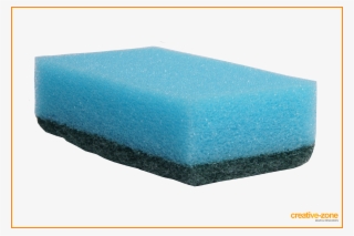 Blue Sponge - Sponge On Transparent Background #8989244