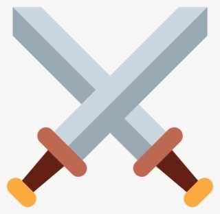 Crossed Swords - Crossed Swords Emoji #8989988