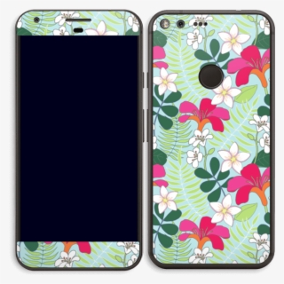 Tropical Flowers Skin Pixel Xl - Mobile Phone Case #8990227