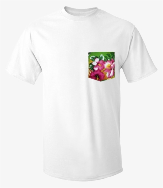 Hawaiian Flower Custom Pocket - Bougainvillea #8990384