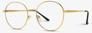Transparent Round Glasses - Circle #8990772