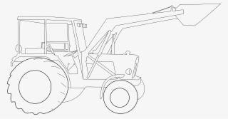 This Free Icons Png Design Of Tractor Lines #8993432