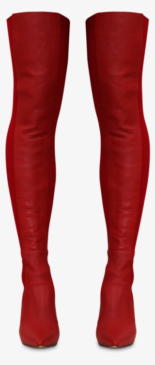 Dahlia Red Denver Long Boots - Long Boots Png #8993851