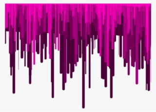 Border Edging Frame Paint - Purple Dripping Png #8994232
