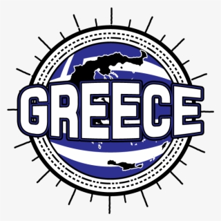 Greece Flag Map Outline Greek Pride Hellenic Republic #8994764