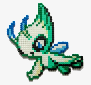 Beads,aenea-jones - Celebi Pokemon Cross Stitch #8995948