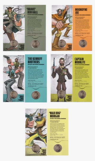 2019 $1 The Bold The Bad And The Ugly 'c' Mintmark - Cartoon #8996984