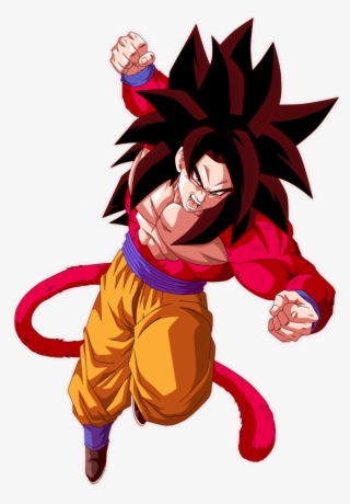 Goku Super Saiyan 4 By Saodvd - Goku Super Saiyan 4 Png #8997389