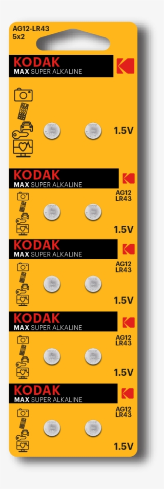 Kodak Alkaline Button Cells #8998005