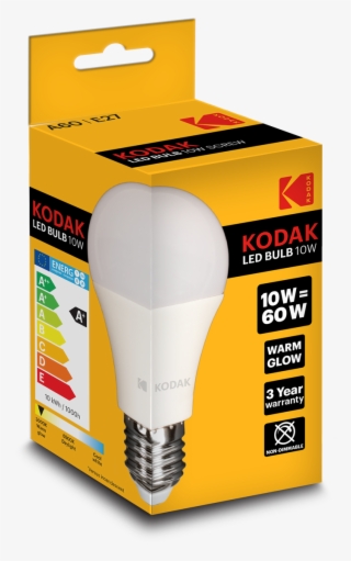 Led A60 E27 806lm Warm 10w/60w - Kodak Led Bulb 3w #8998043