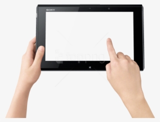 Free Png Download Finger Touch Tablet Png Images Background - Tablet Computer #8999894