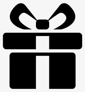 Black Gift Png Clip Freeuse Library - Gift Icon #90426