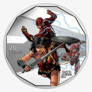 *the Flash And Wonder Woman - Flash Silver Coin #90469