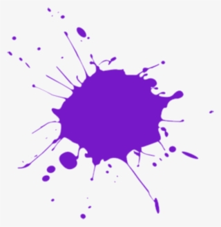 Mauve Clipart Splatter - Black Watercolor Splash Png #90776