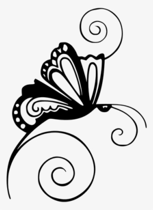 Swirls Effects S Rhonnaswirlswirly - Swirls With Butterflies #91155