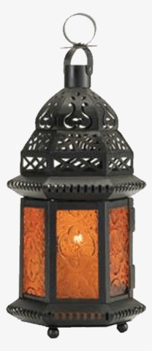 Download - Gifts & Decor Yellow Glass Moroccan Lantern Candle #91249