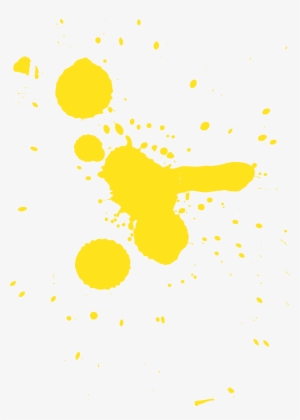 Yellow Paint Splatter Png - Yellow Paint Splat Png #91265