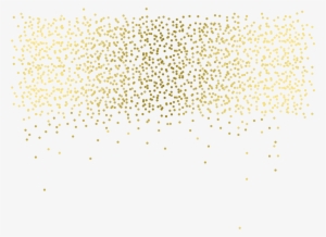 Gold Confetti Falling Transparent Png - Gold Glitter Confetti Png #91270