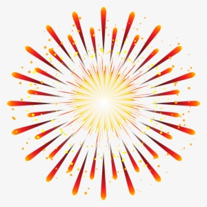 Firework Orange Transparent Png Clip Art Image #91318