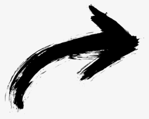 Png File Size - Stroke Arrow Png #91693