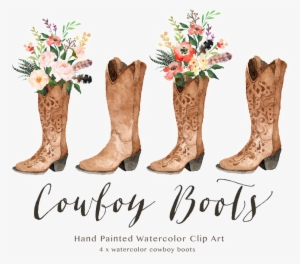 Cowboy Boot Transparent Image - Cowgirl Boots Clipart #92076