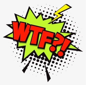 Wtf Speech Bubble Png - Wtf Clipart #92206