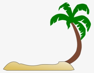Palm Tree Beach Clipart - Tropical Clip Art #92323