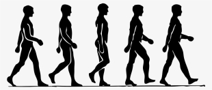 Original Png Clip Art File Walking Person Silhouette #92356