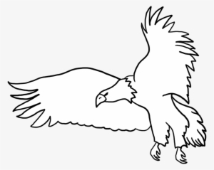 Bald Eagle Drawings Flying Eagle - Black Png Flying Eagle #92525