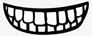 How To Set Use Mouth With Teeth Clipart #93088