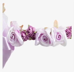 Lilac Silk Fl Wreath Purple Flower Crown Png Picture - Flower #93902