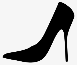 Clipart - Silhouette Of High Heels #94069