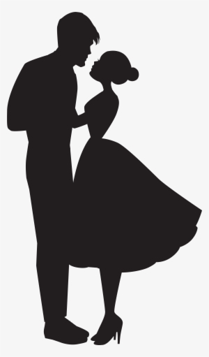 Banner Free Library Love Silhouette Png Clip Art Gallery - Couple ...