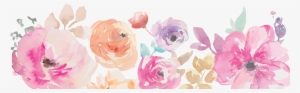Image Result For Flowers Transparent Background - Watercolor Flower Border Png #94250