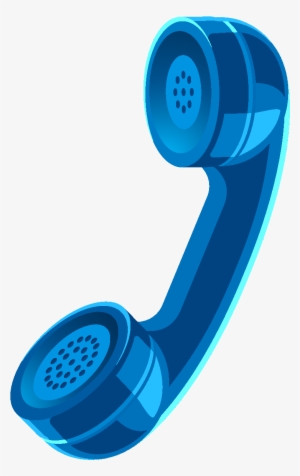 Cartoon Blue Phone Element - Animation #94294